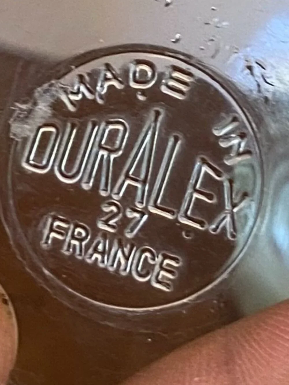 (5) Vintage Duralex France Clear Glass Nesting Bowls Le Gigogne French Cookware